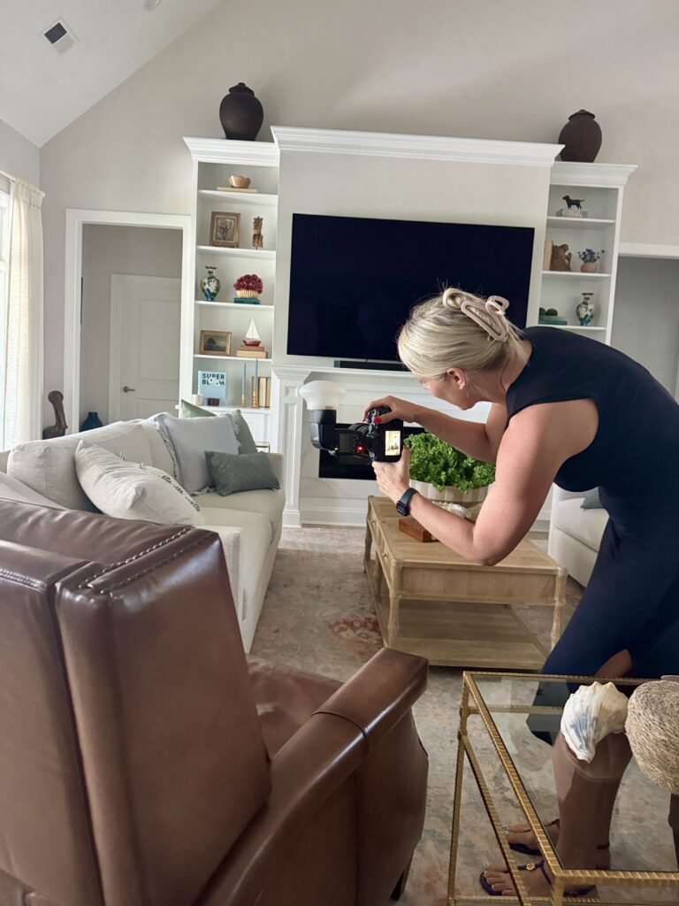 Carrie Michelle Photography shooting a cape charles interior design project by Kristina Anne Designs in Bay Creek